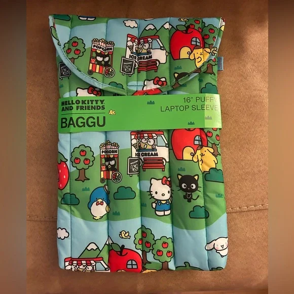 BAGGU Tablets Accessories Baggy X Hello Kitty Puffy Laptop